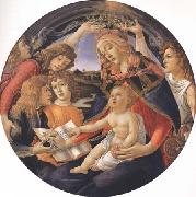 Madonna of the Magnificat Sandro Botticelli